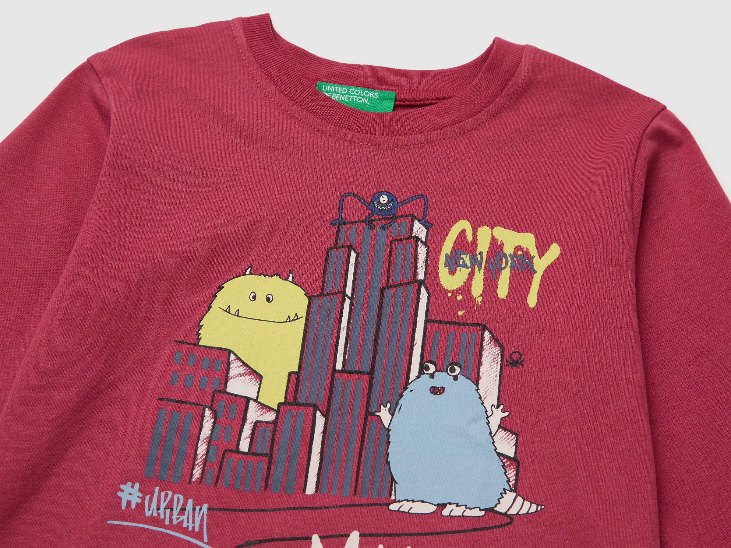 T-shirt com estampa em algodão quente - ucb_image_DS1