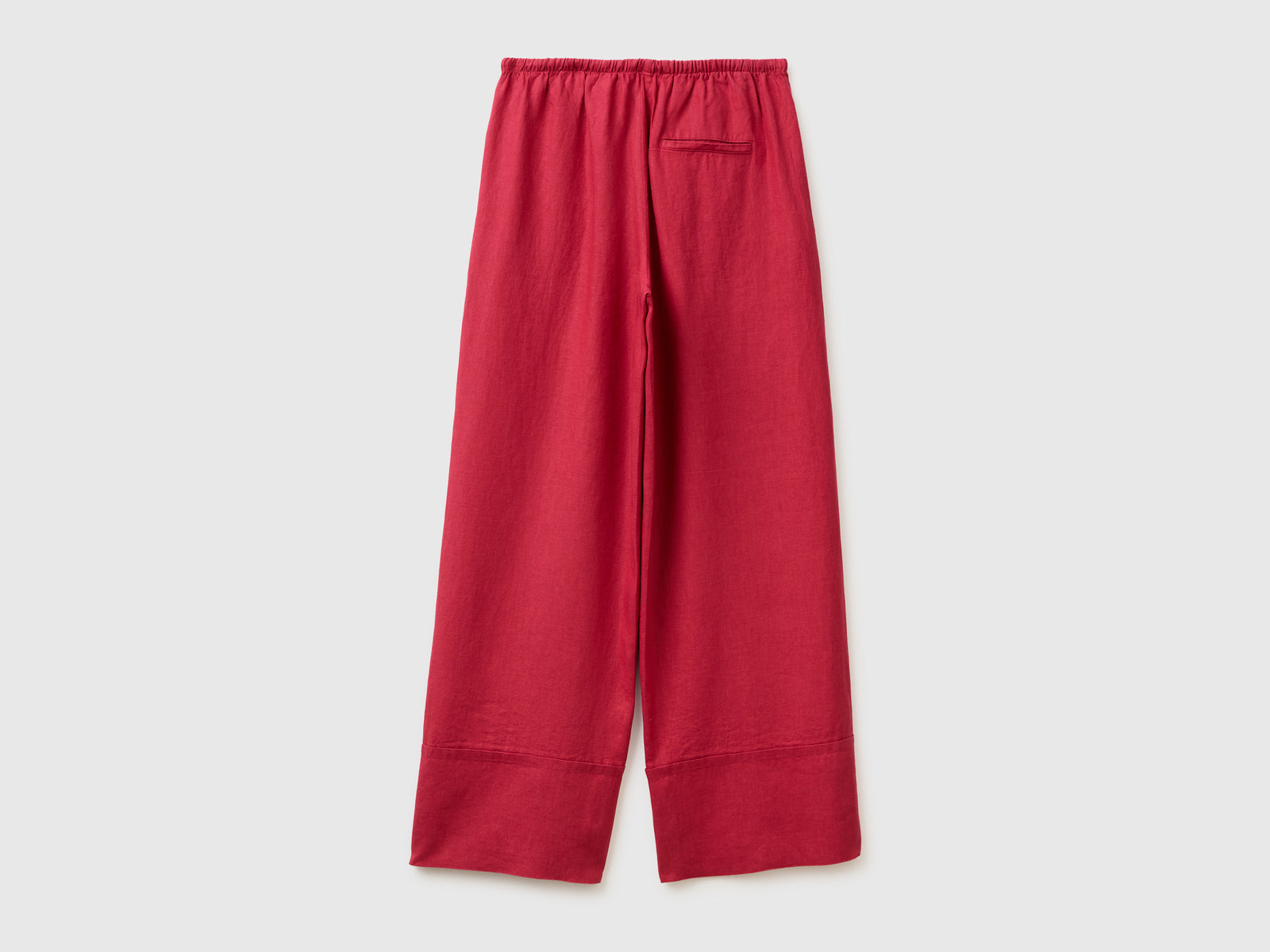 100% linen cuffed trousers - ucb_image_BS