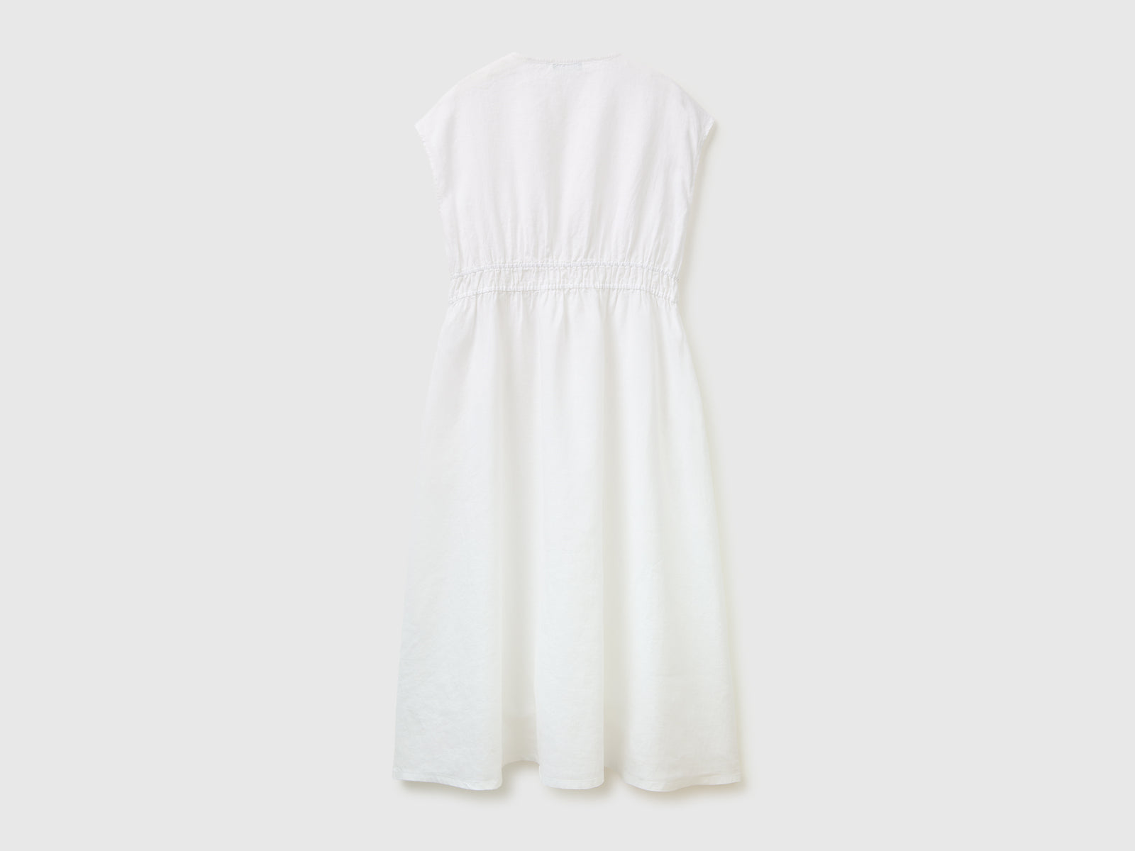 Vestido evasé em linho puro - ucb_image_BS
