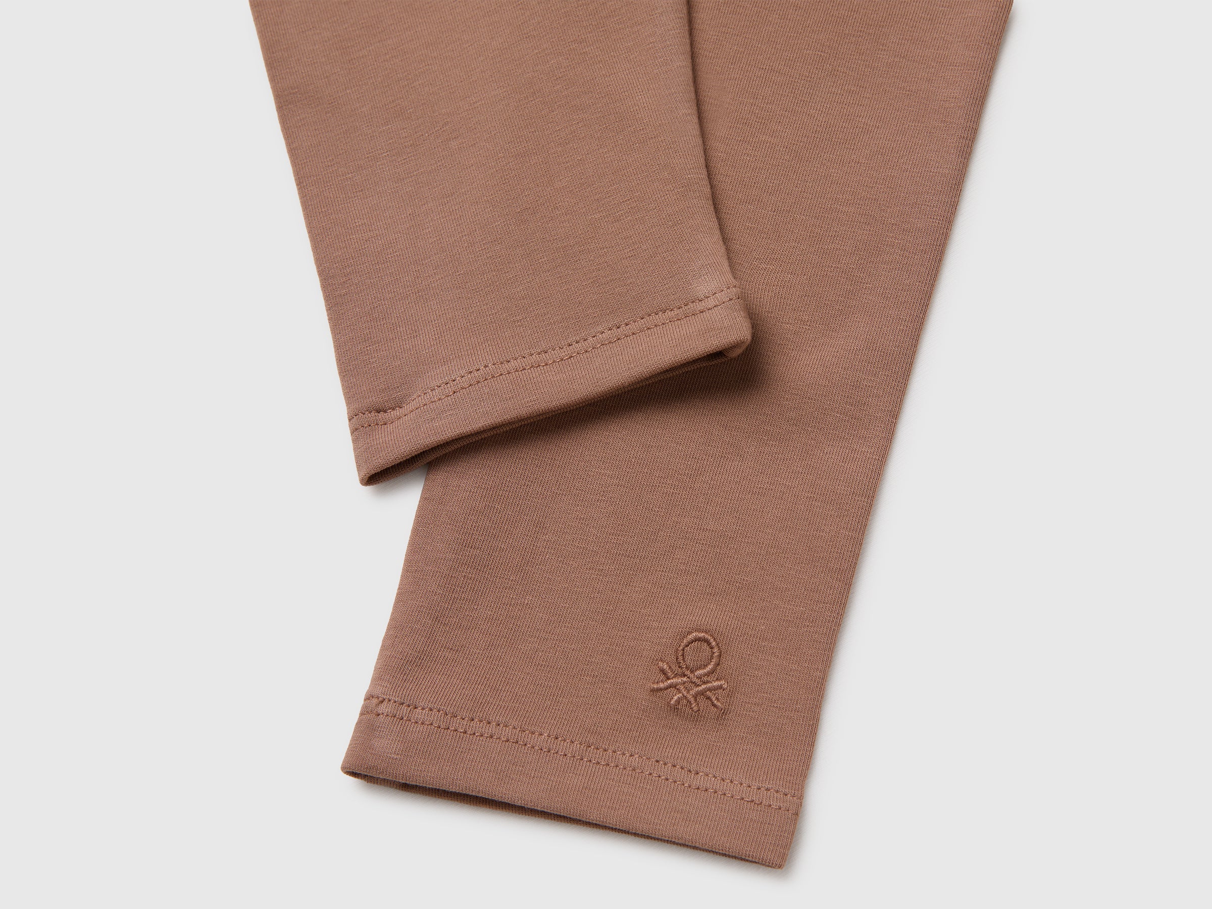Leggings em algodão stretch com logótipo - ucb_image_DS1