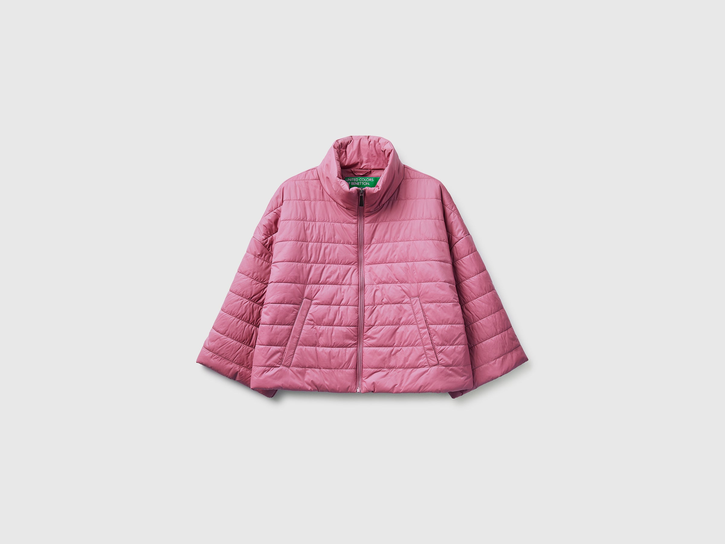 Lightweight padded jacket with 3/4 sleeves - ucb_image_FS