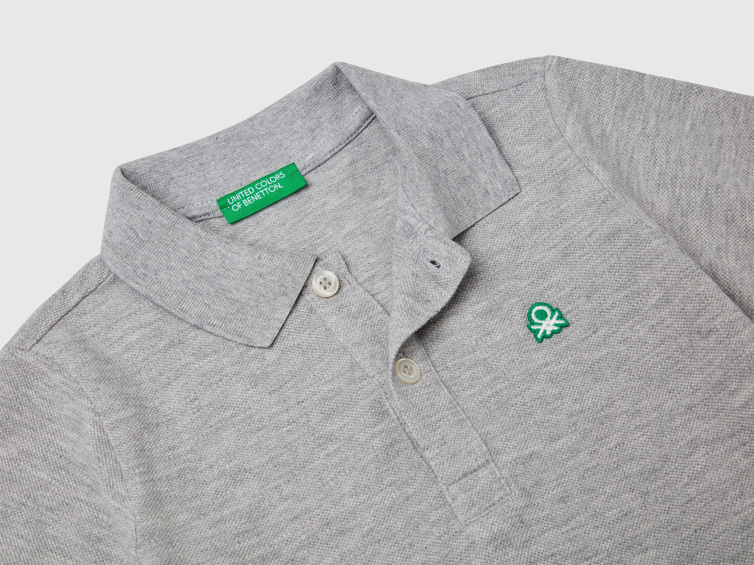 Short sleeve polo in pure cotton - ucb_image_DS1