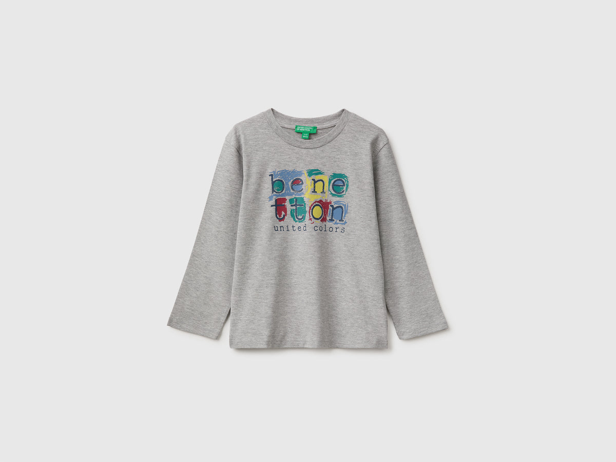 T-shirt de manga comprida com estampa - ucb_image_FS