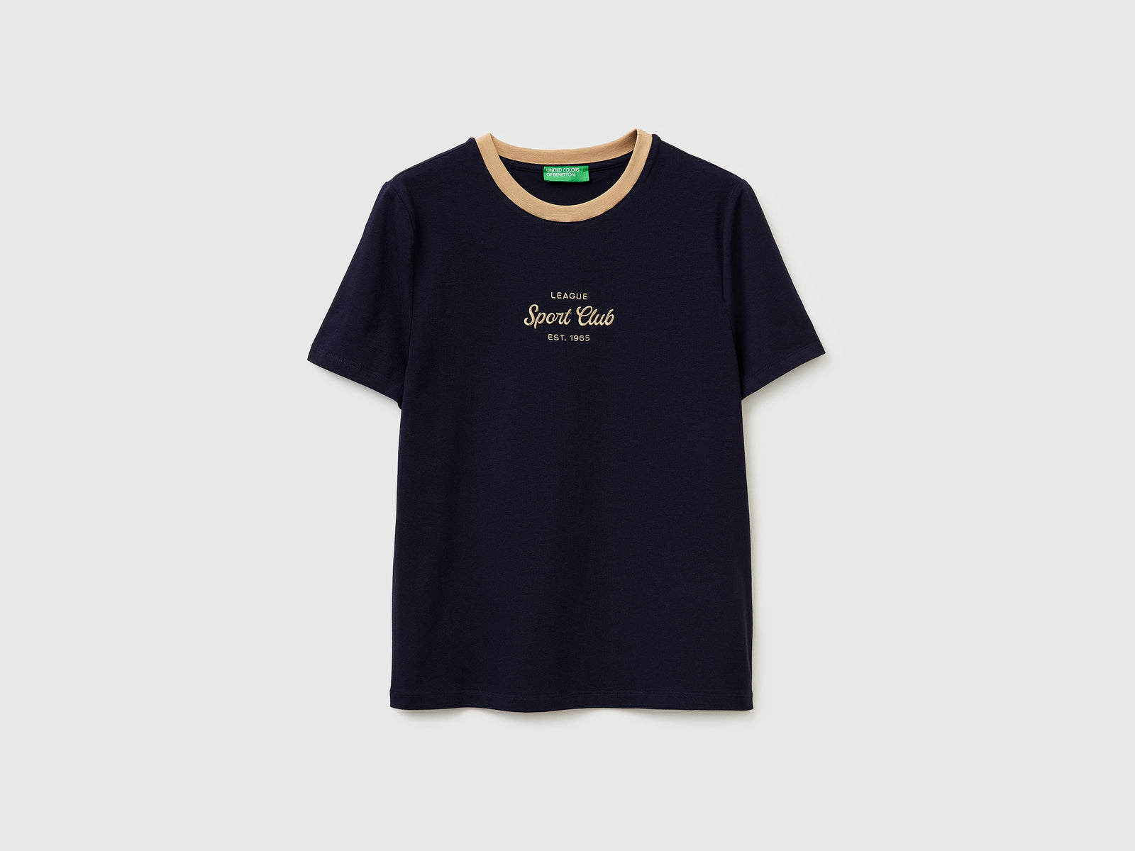 T-shirt with embroidered crest - ucb_image_FS