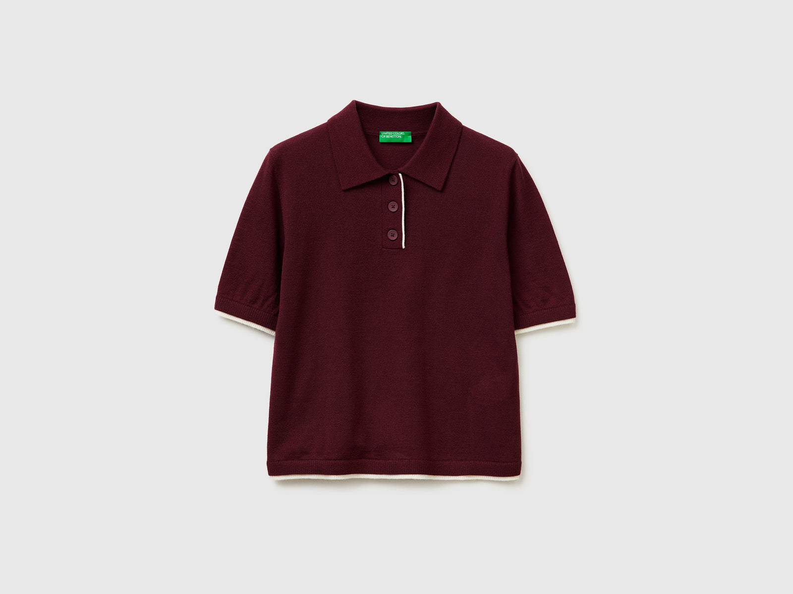 Camisola polo 100% lã Merino - ucb_image_FS
