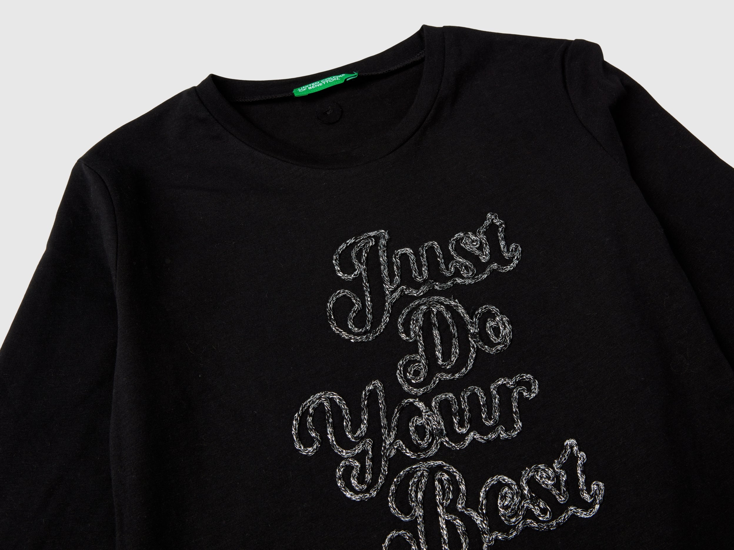 T-shirt com bordado em lurex - ucb_image_DS1