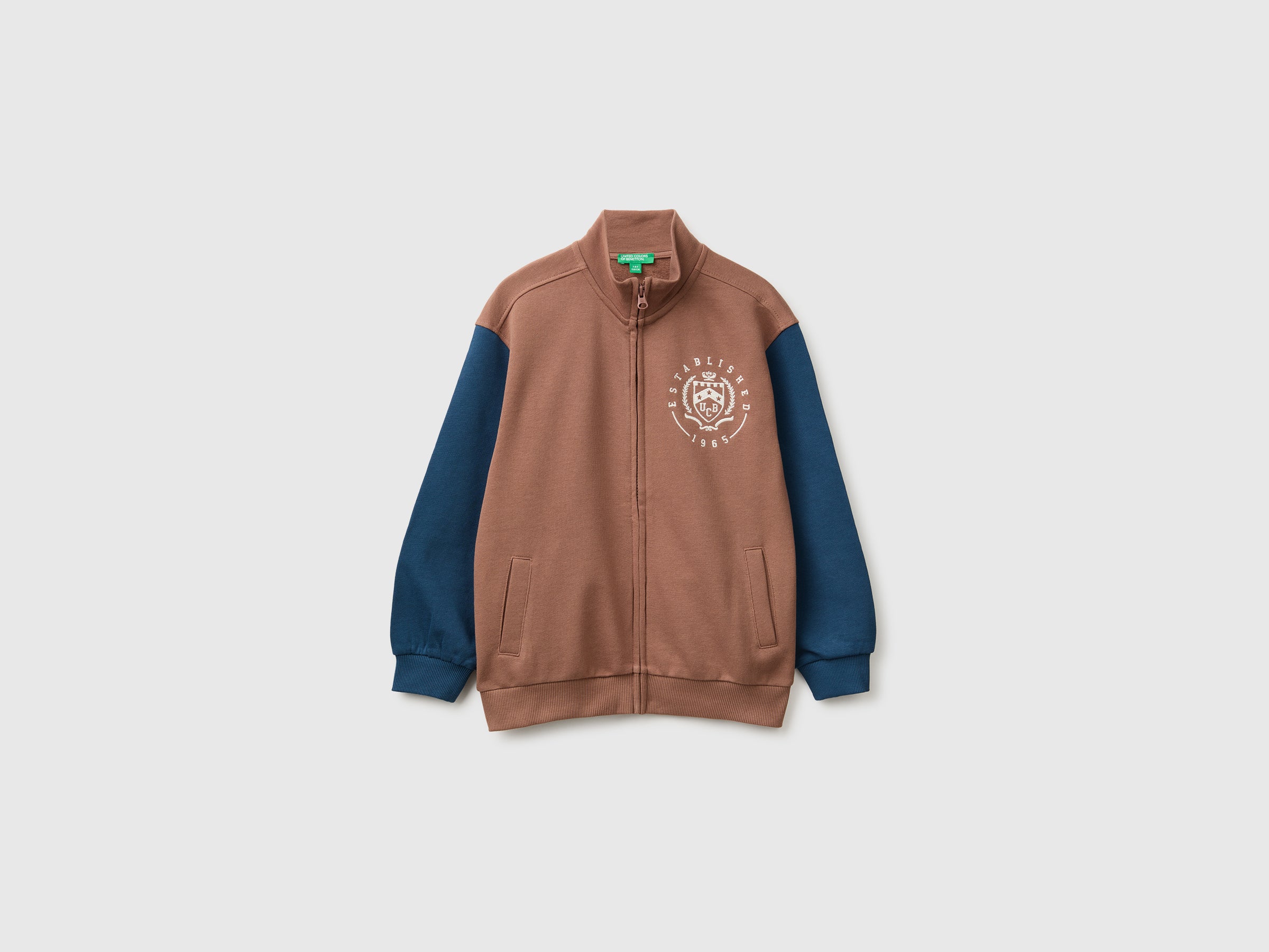 Casaco com fecho de correr 100% algodão - ucb_image_FS