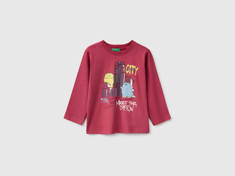T-shirt com estampa em algodão quente - ucb_image_FS