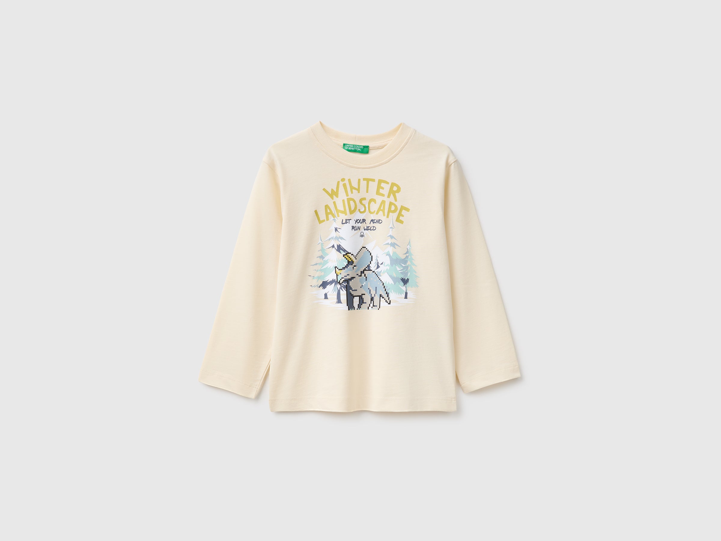 T-shirt com estampa em algodão quente - ucb_image_FS