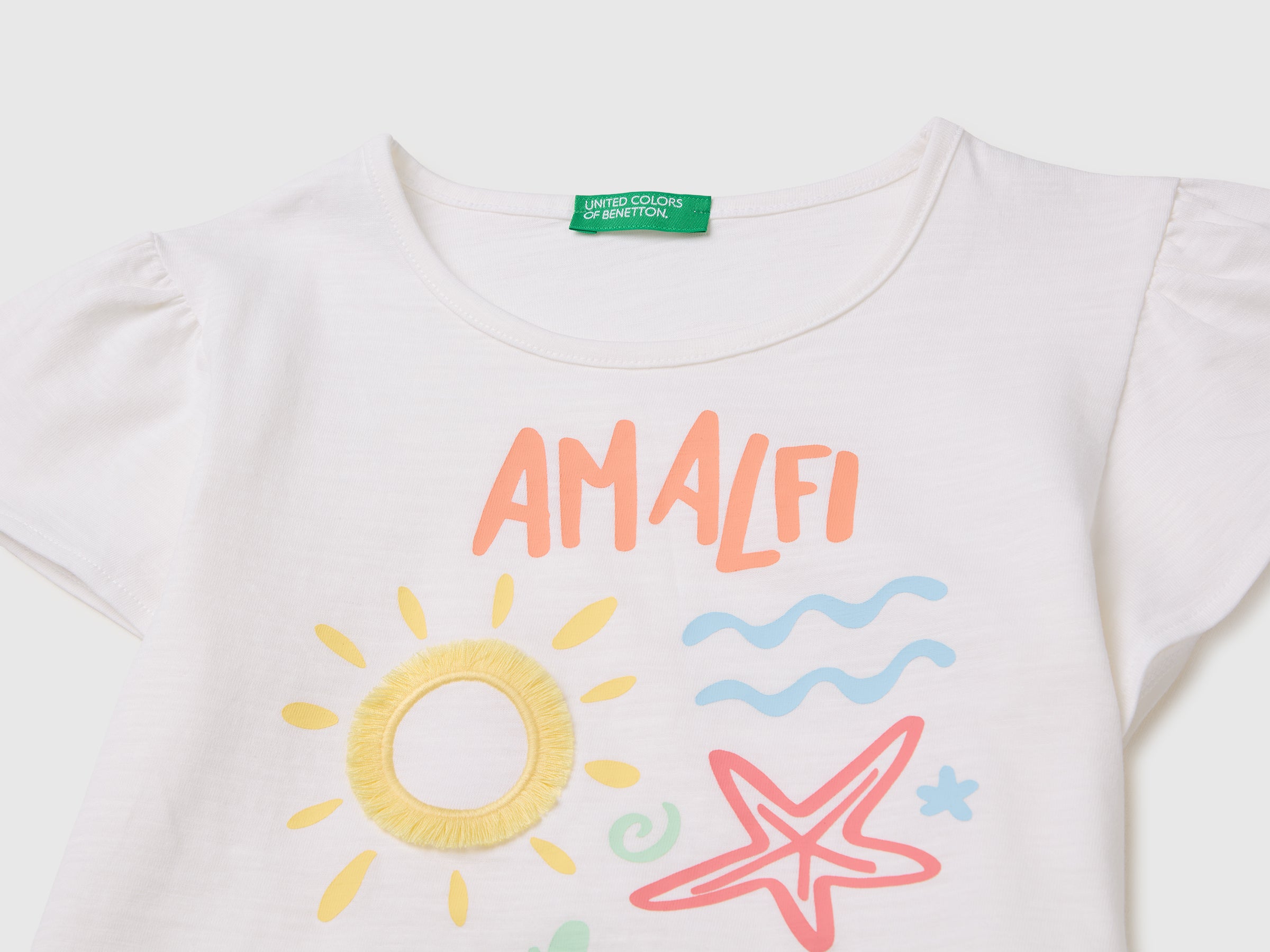 T-shirt with print and applications - ucb_image_DS1