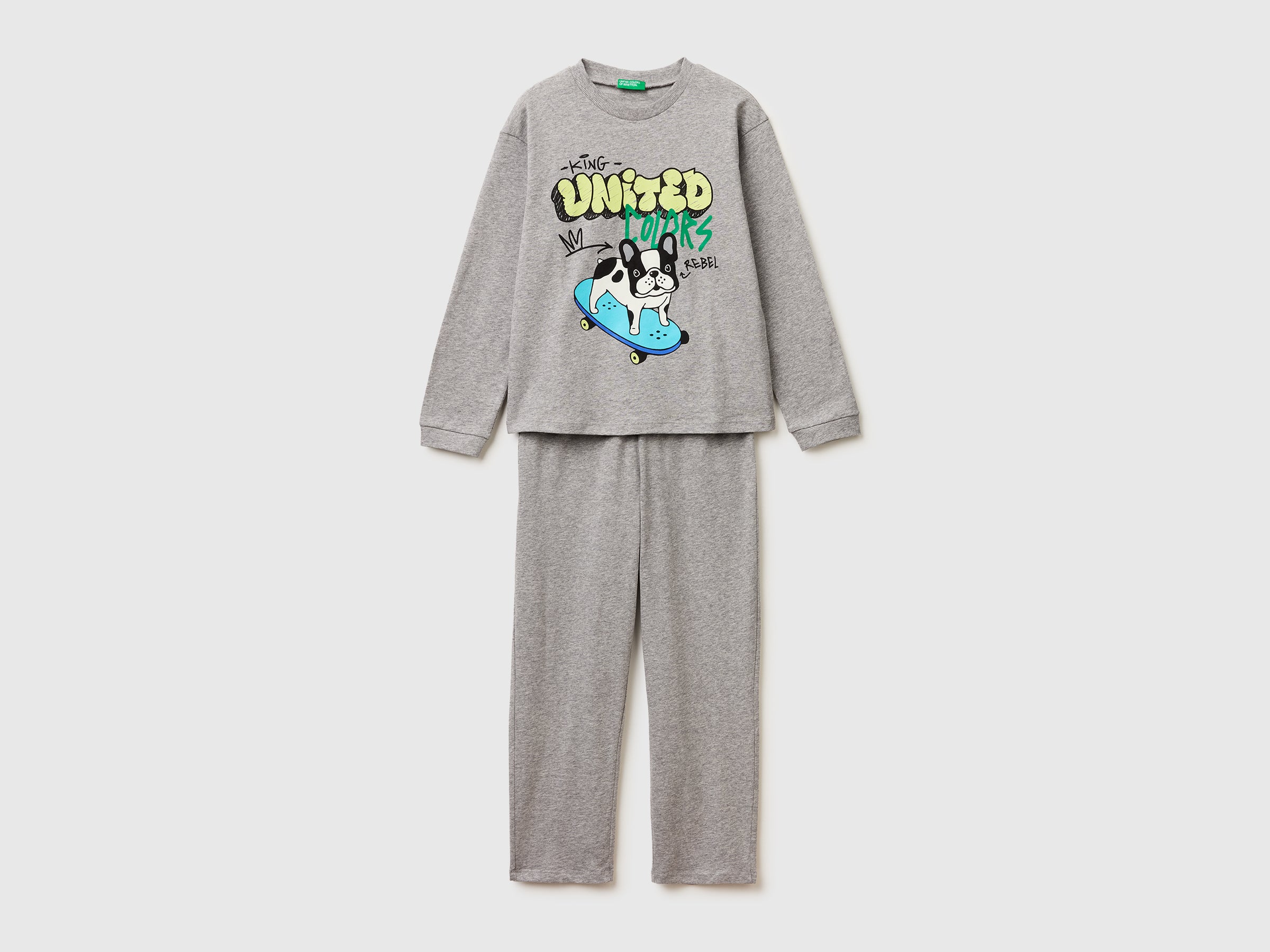 Pijama confortável com estampa logótipo - ucb_image_FS