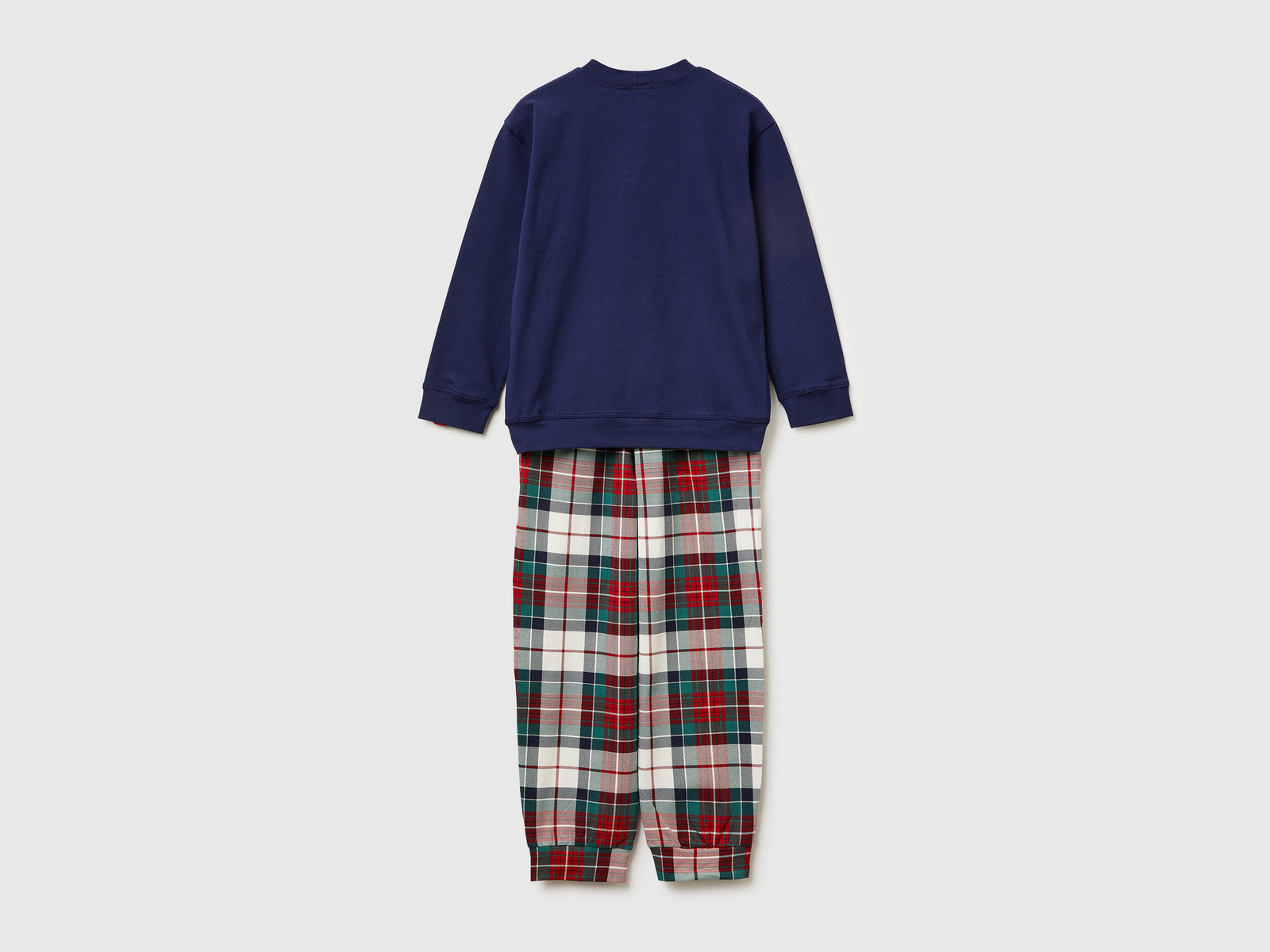 Pijama natalício com calças aos quadrados - ucb_image_BS