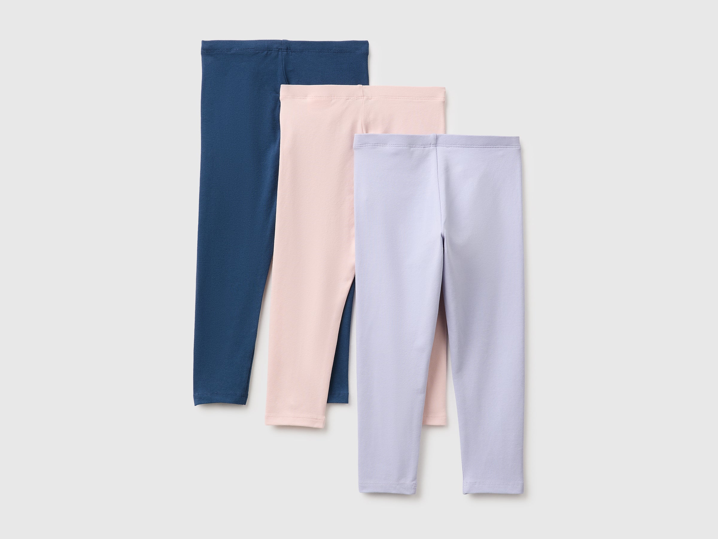 Três leggings em algodão stretch - ucb_image_BS