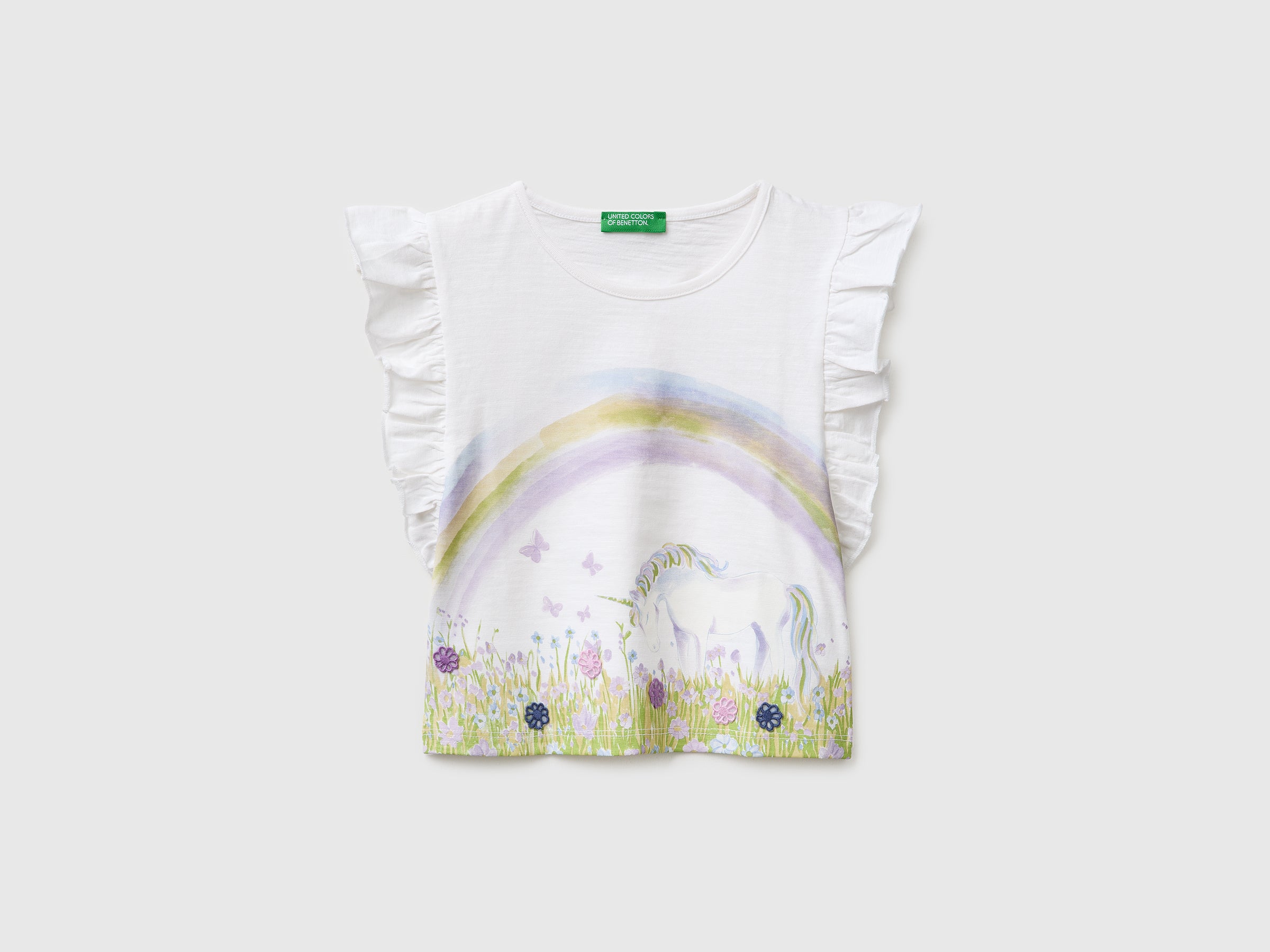 T-shirt cropped com estampa e bordado - ucb_image_FS