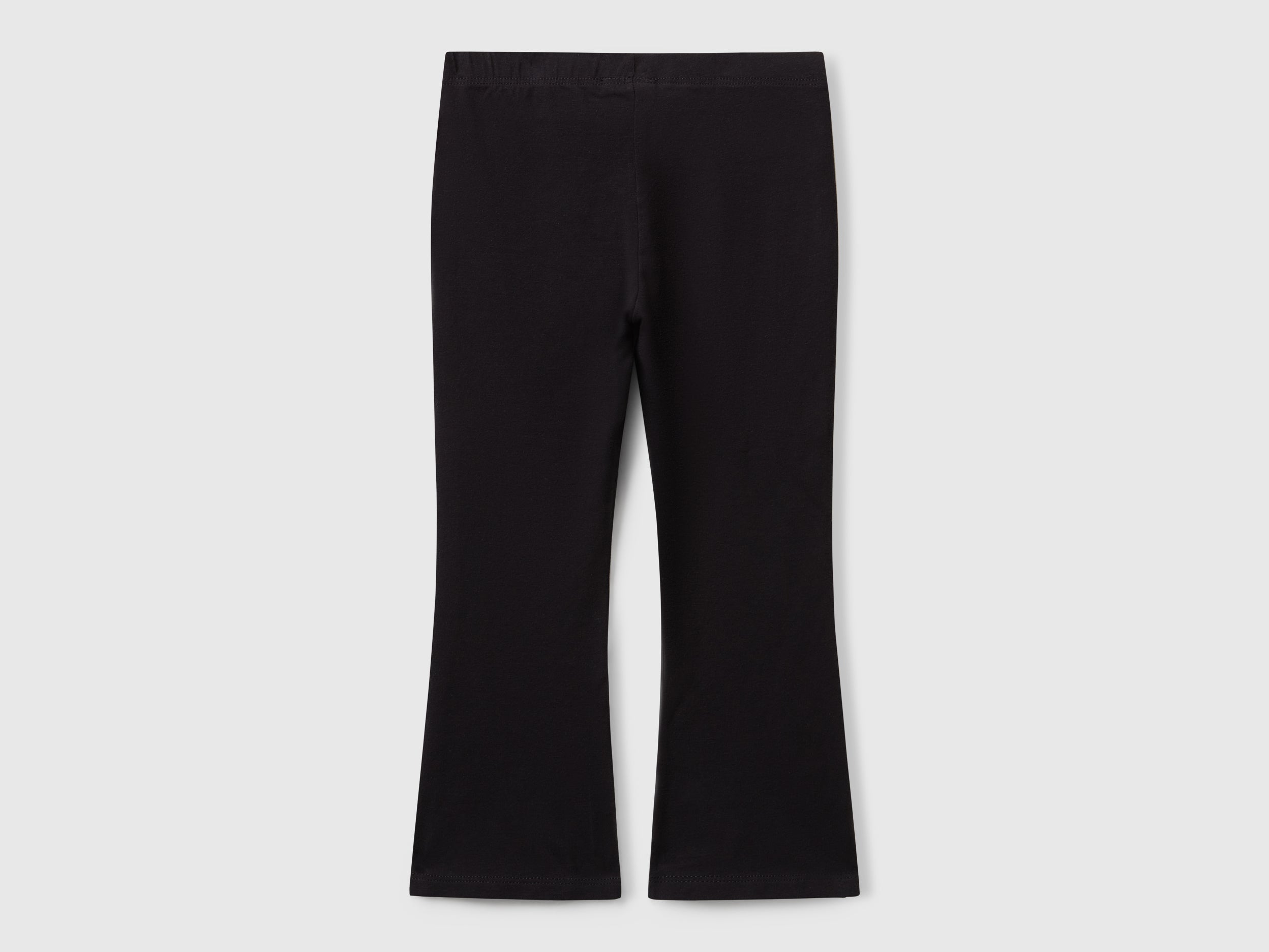 Leggings à boca-de-sino em algodão stretch - ucb_image_BS