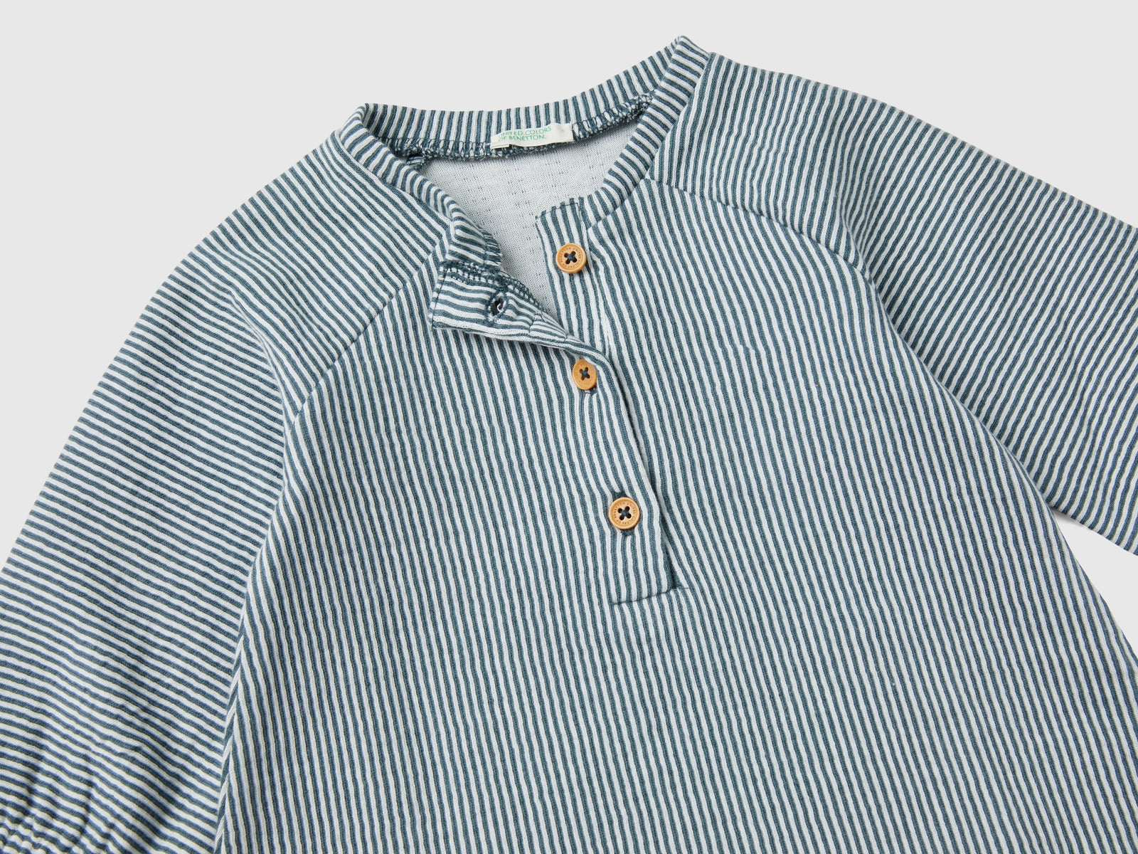 Vestido às riscas em algodão puro - ucb_image_DS1