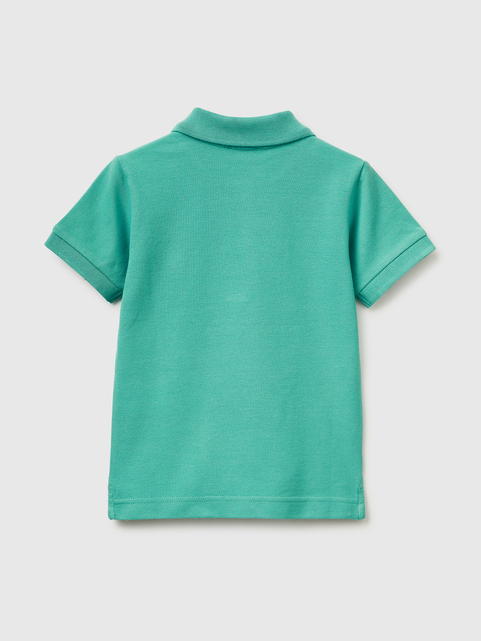 Short-sleeved polo in pure cotton - ucb_image_BS