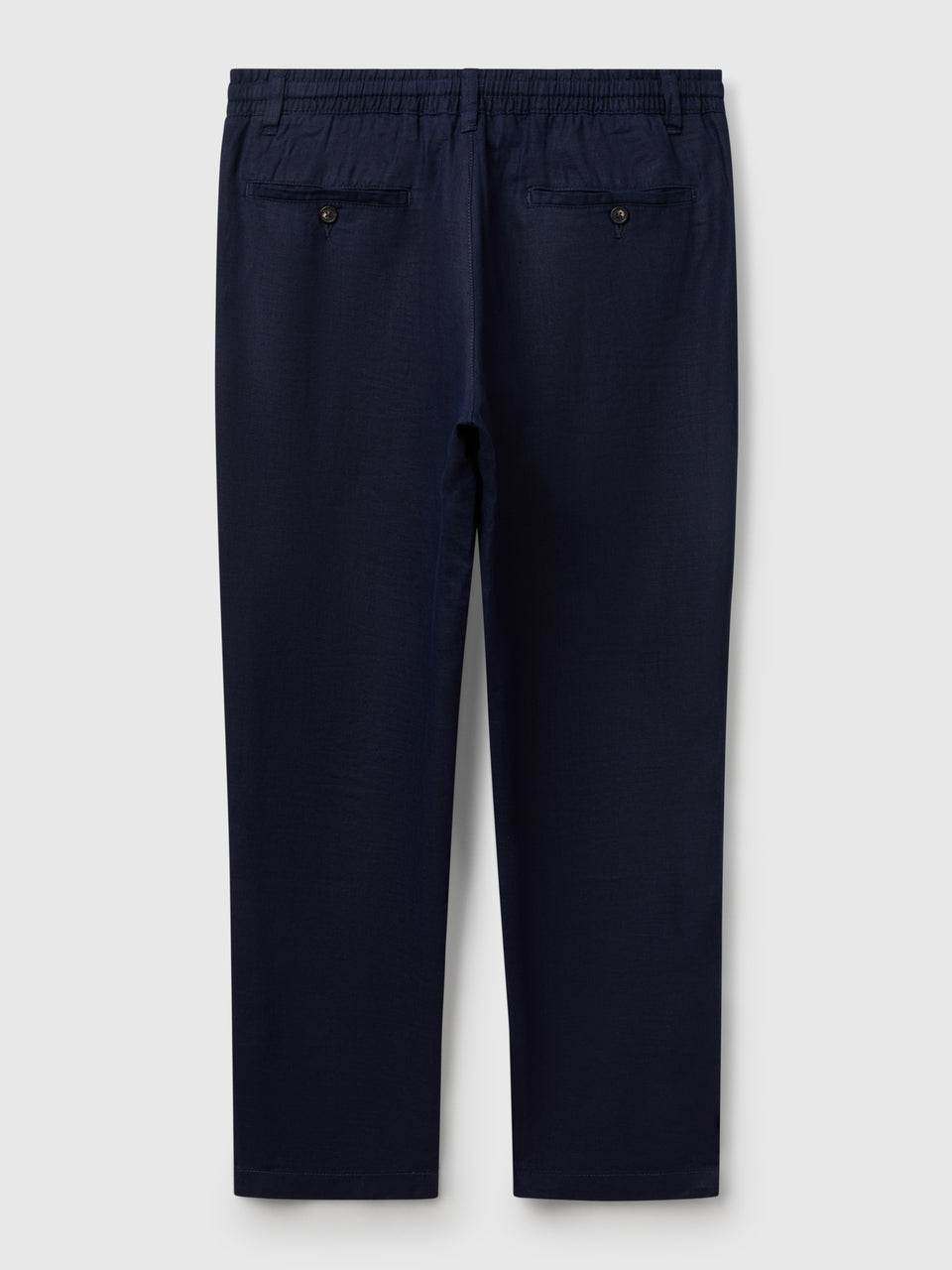 Trousers in pure linen with drawstring - ucb_image_BS