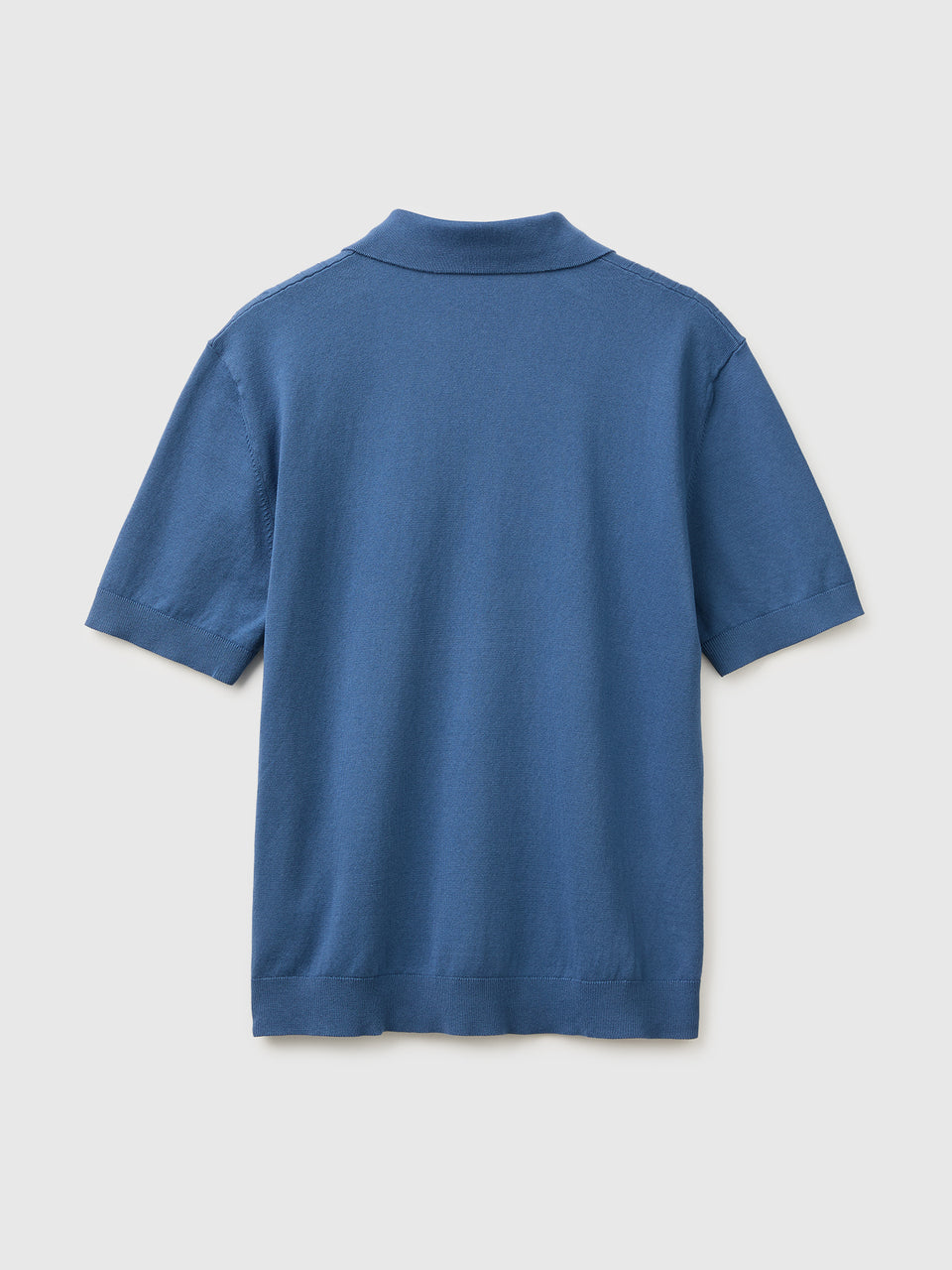 Knitted polo shirt with cables - ucb_image_BS