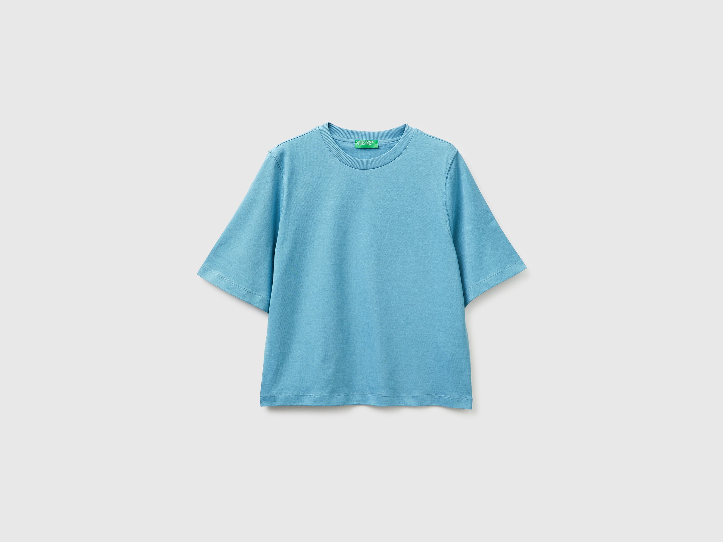 100% cotton boxy fit t-shirt - ucb_image_FS