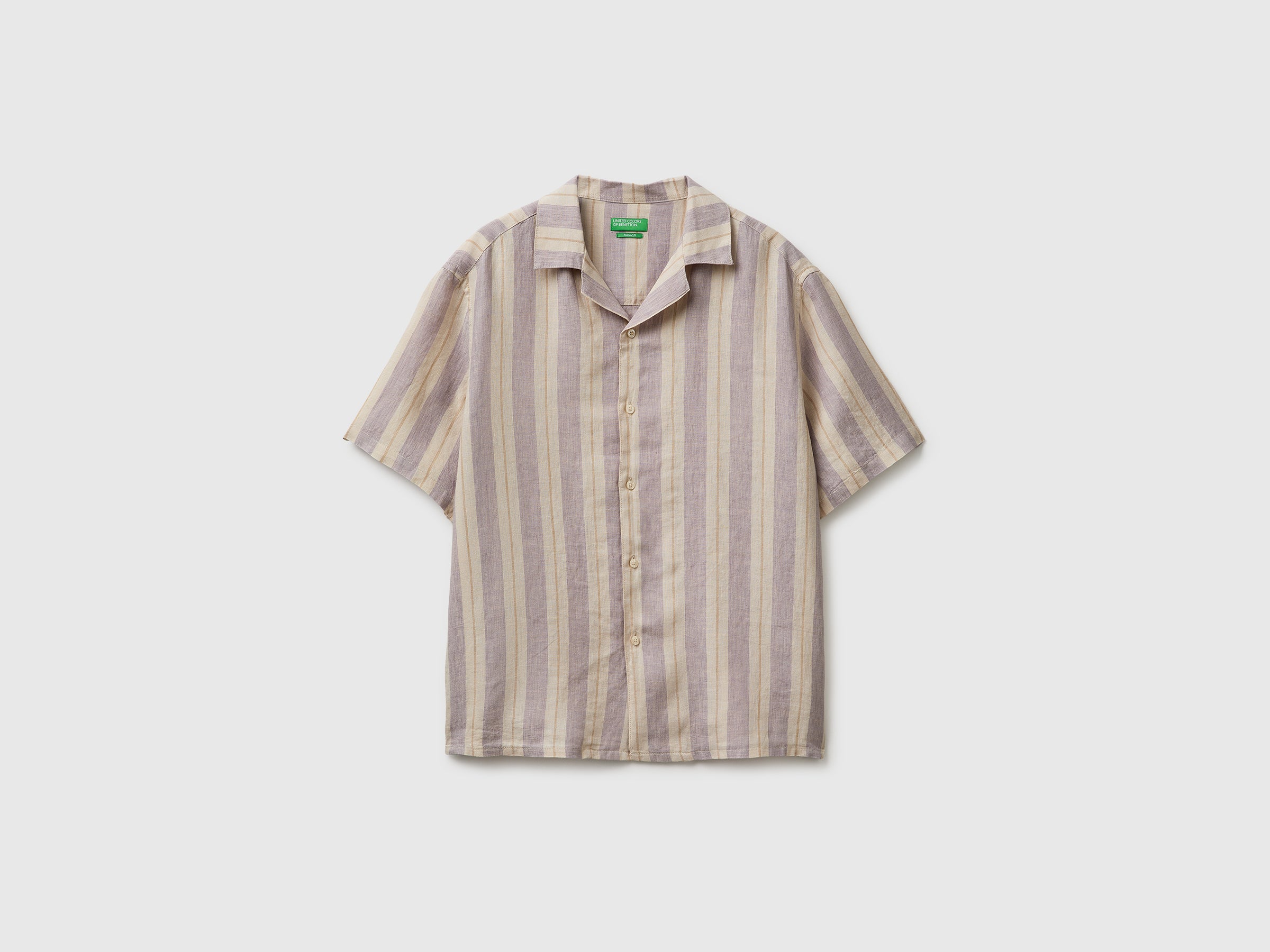 100% linen short-sleeved shirt - ucb_image_FS