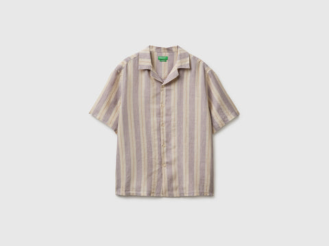100% linen short-sleeved shirt - ucb_image_FS