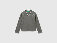 T-shirt com bordado lantejoulas - ucb_image_FS