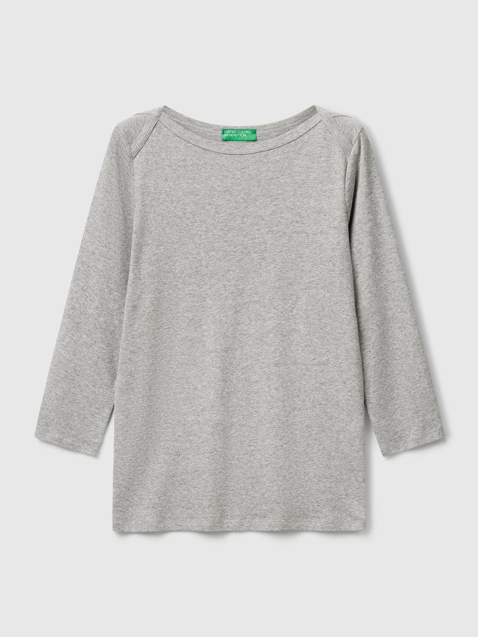 T-shirt com decote à barco - ucb_image_FS