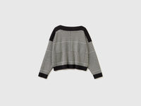Camisola boxy fit príncipe de Gales - ucb_image_BS