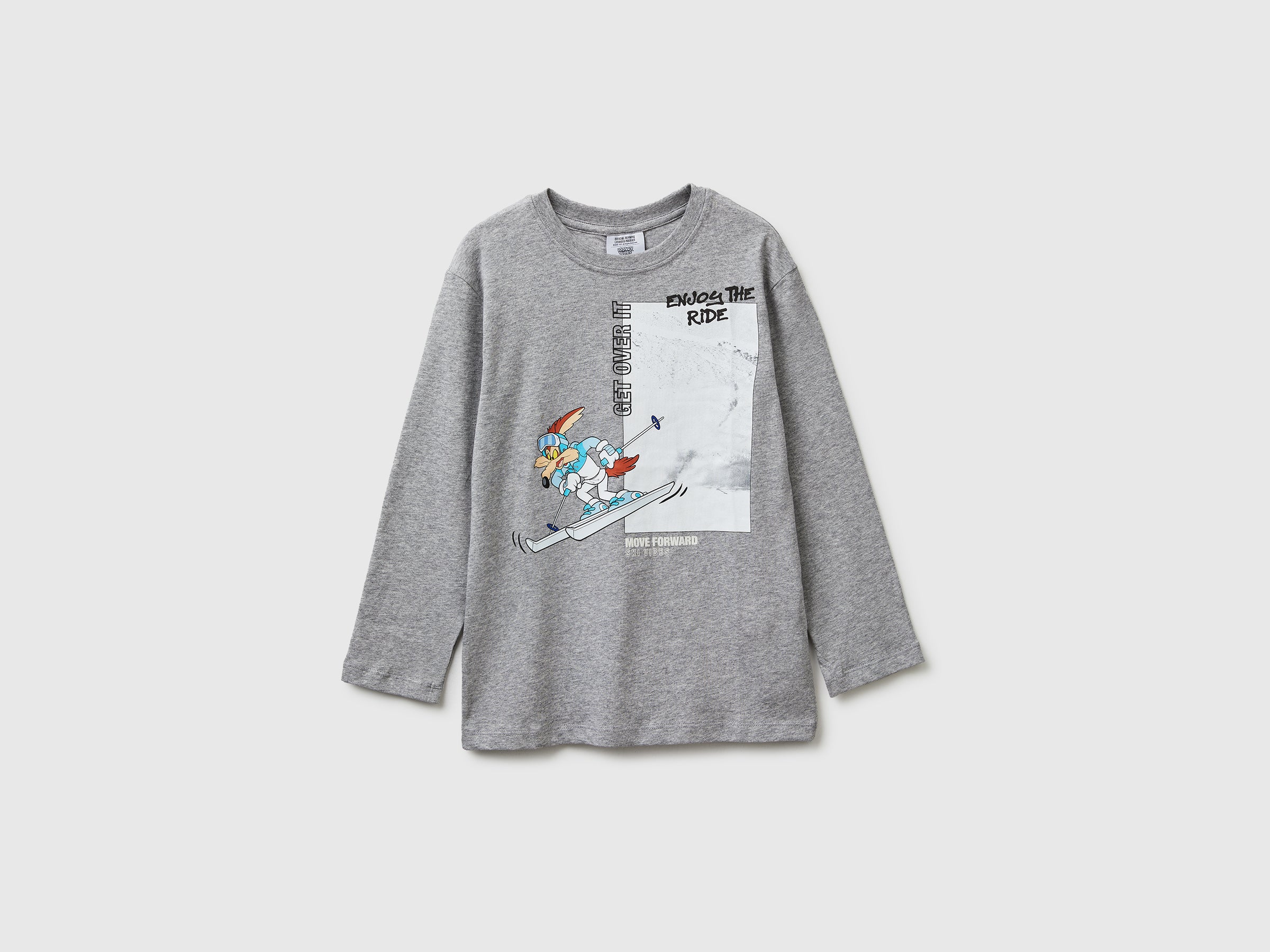 T-shirt cinzenta Looney Tunes x Olympic Collection - ucb_image_FS