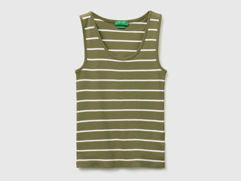 Striped tank top in pure cotton - ucb_image_FS