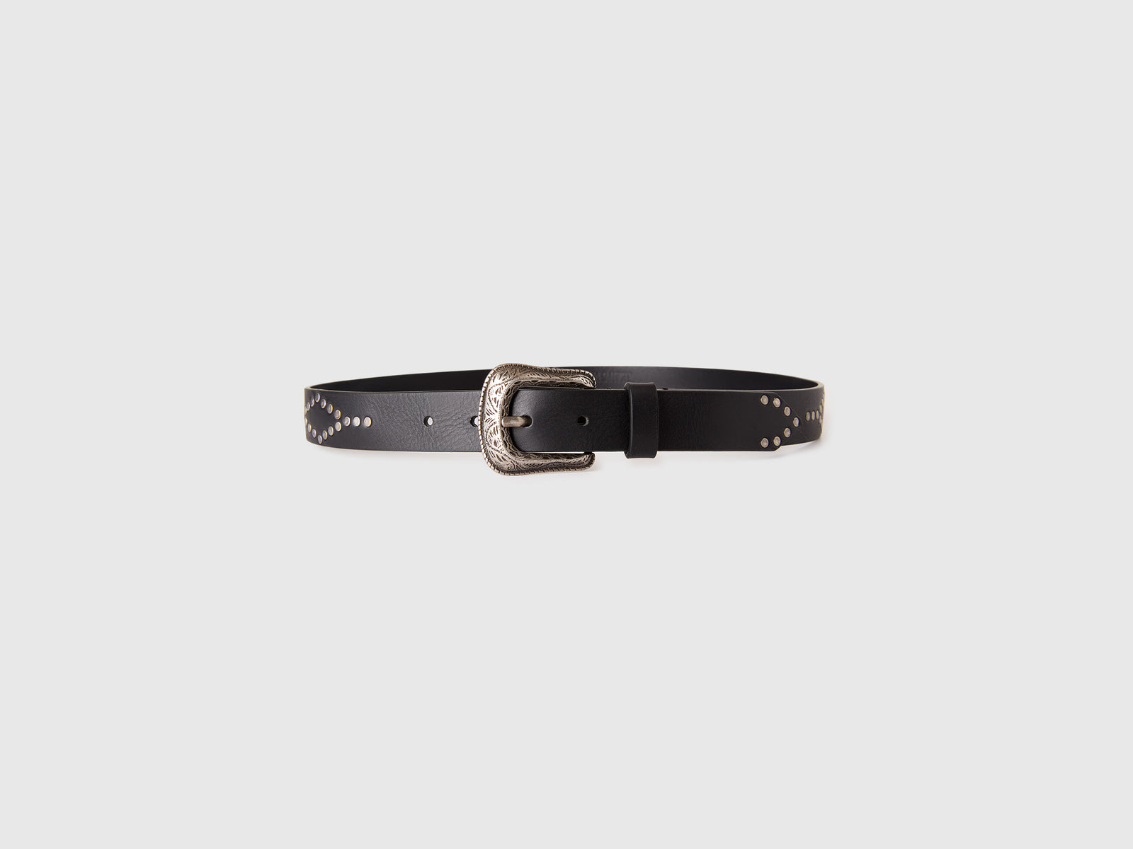 Leather belt with studs - ucb_image_FS