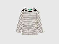 Striped t-shirt with boat neck - ucb_image_FS