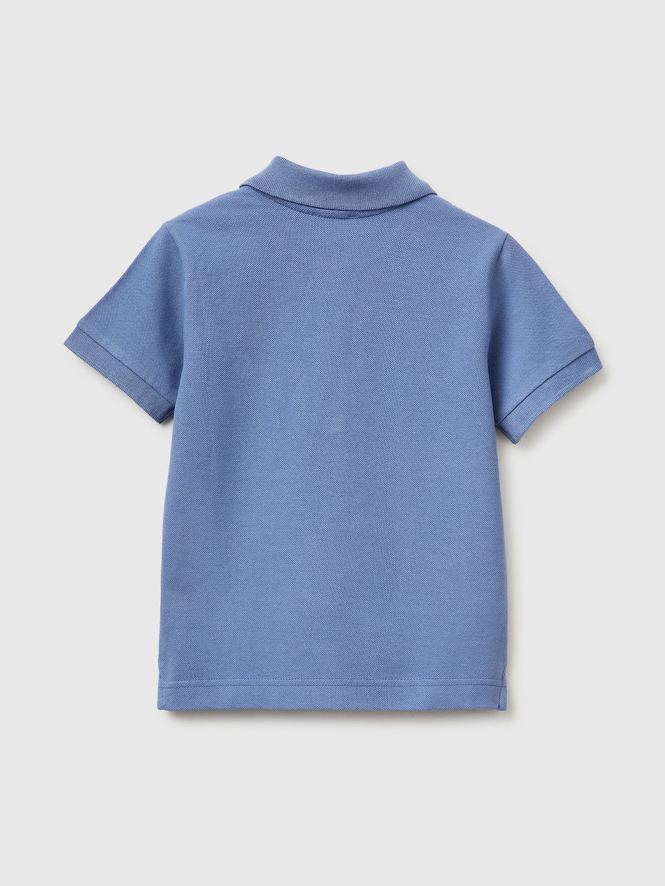 Short-sleeved polo in pure cotton - ucb_image_BS