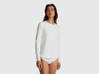 T-shirt de manga comprida em algodão super stretch - ucb_image_F