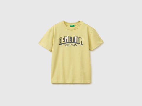 Organic cotton T-shirt with logo print - ucb_image_FS