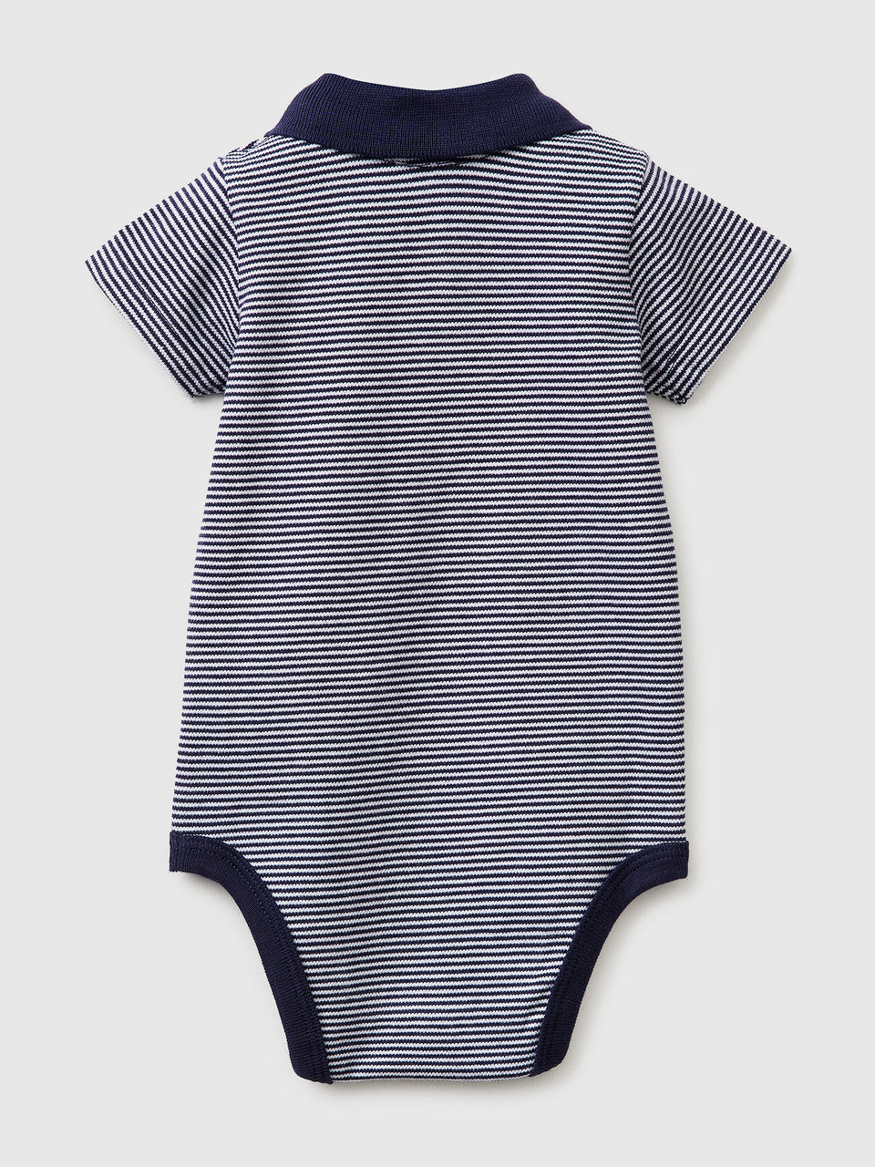 Polo onesie in stretch cotton - ucb_image_BS