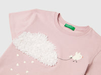 T-shirt with print and embroidery - ucb_image_DS1