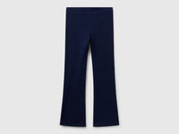 Leggings à boca-de-sino em algodão stretch - ucb_image_BS