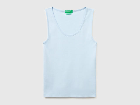 Slim fit ribbed tank top - ucb_image_FS