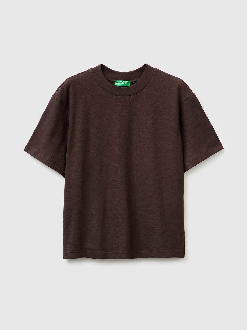 Crew neck t-shirt in lightweight cotton - ucb_image_FS