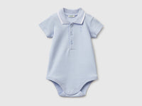 Polo onesie in organic cotton - ucb_image_FS