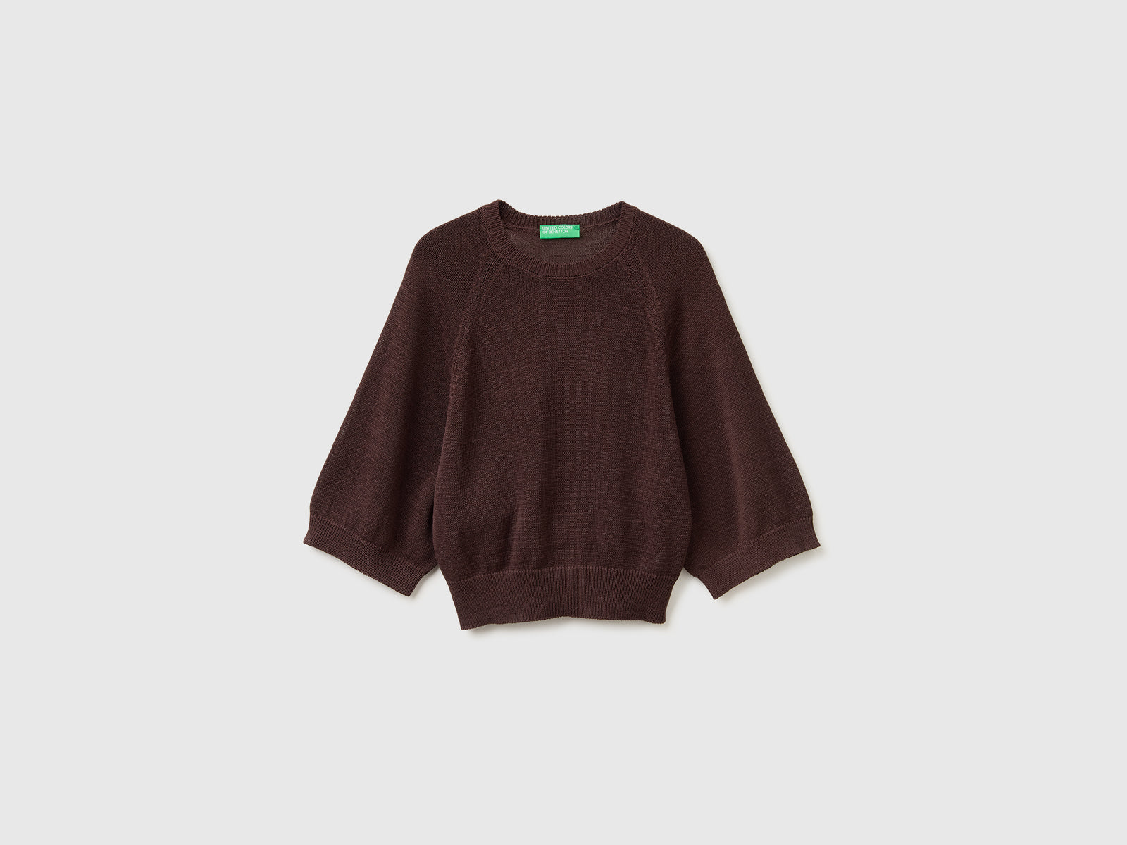 Oversized sweater in linen blend - ucb_image_FS