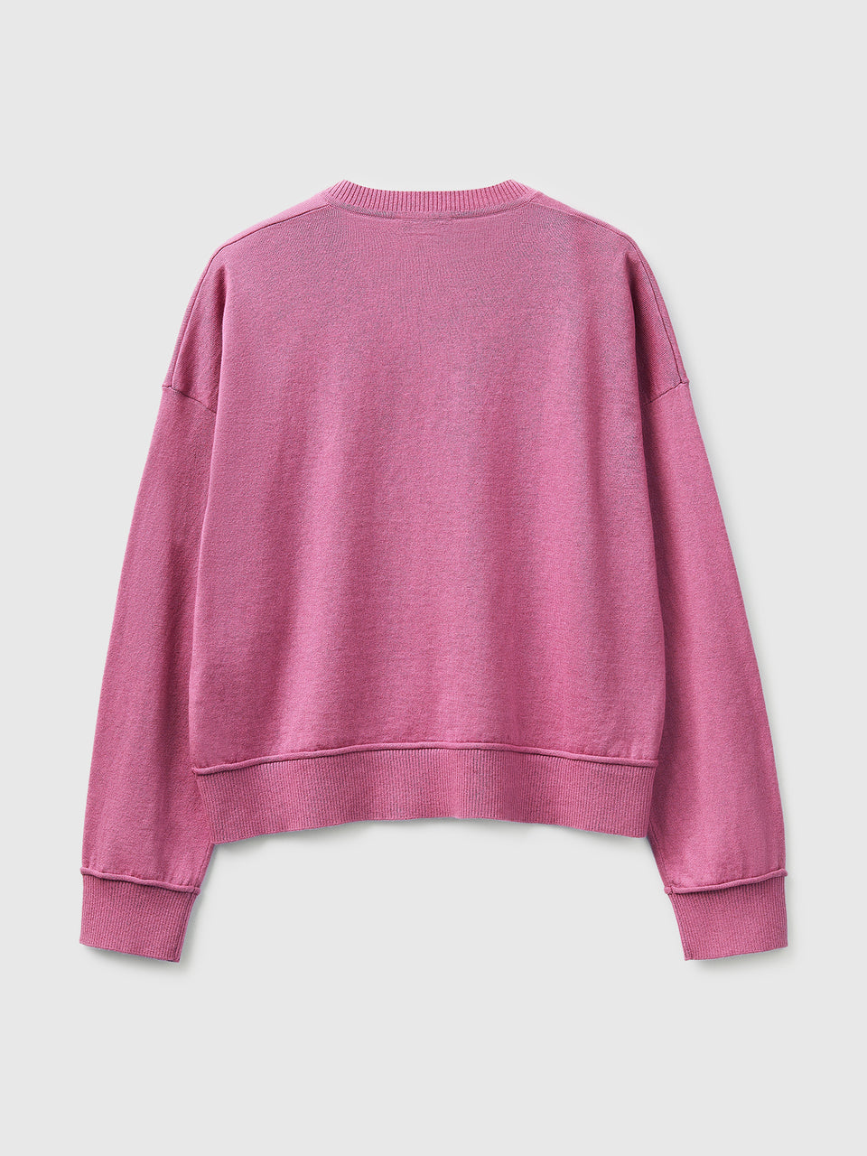 Camisola decote em V em algodão e lã - ucb_image_BS