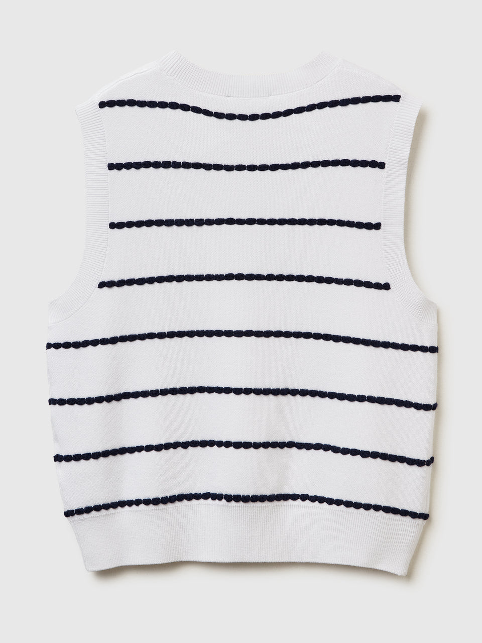 Colete jacquard em mistura de viscose - ucb_image_BS