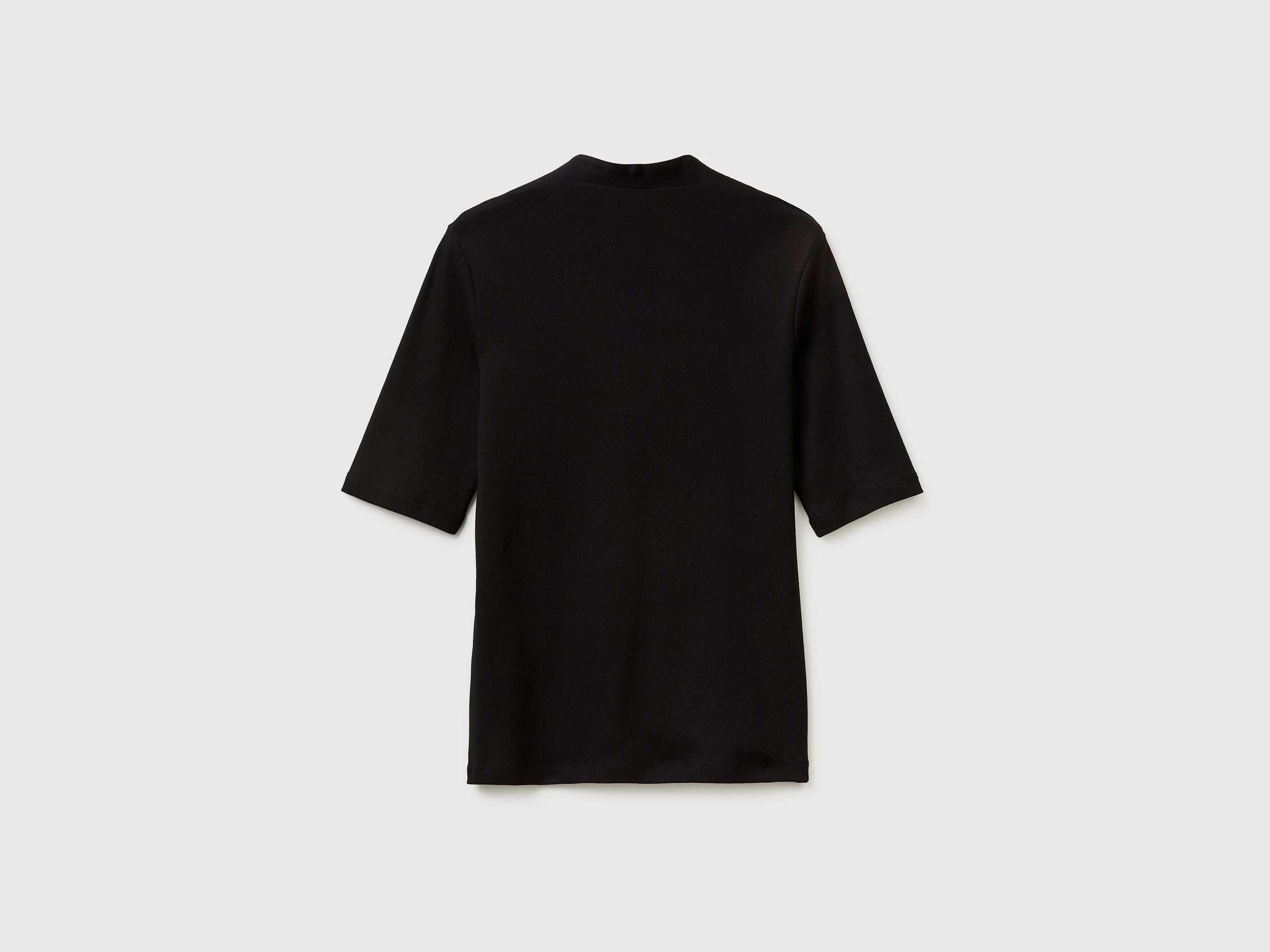 T-shirt slim fit em algodão de fibra longa - ucb_image_BS
