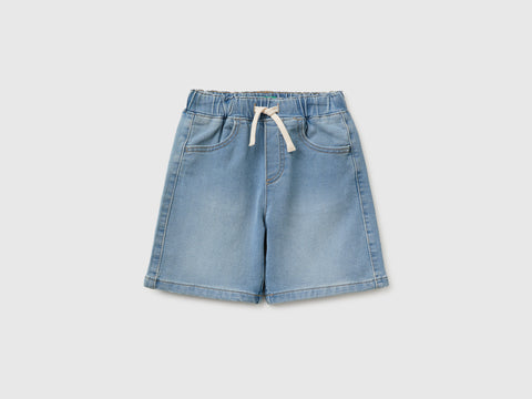 Denim-effect Bermuda shorts - ucb_image_FS