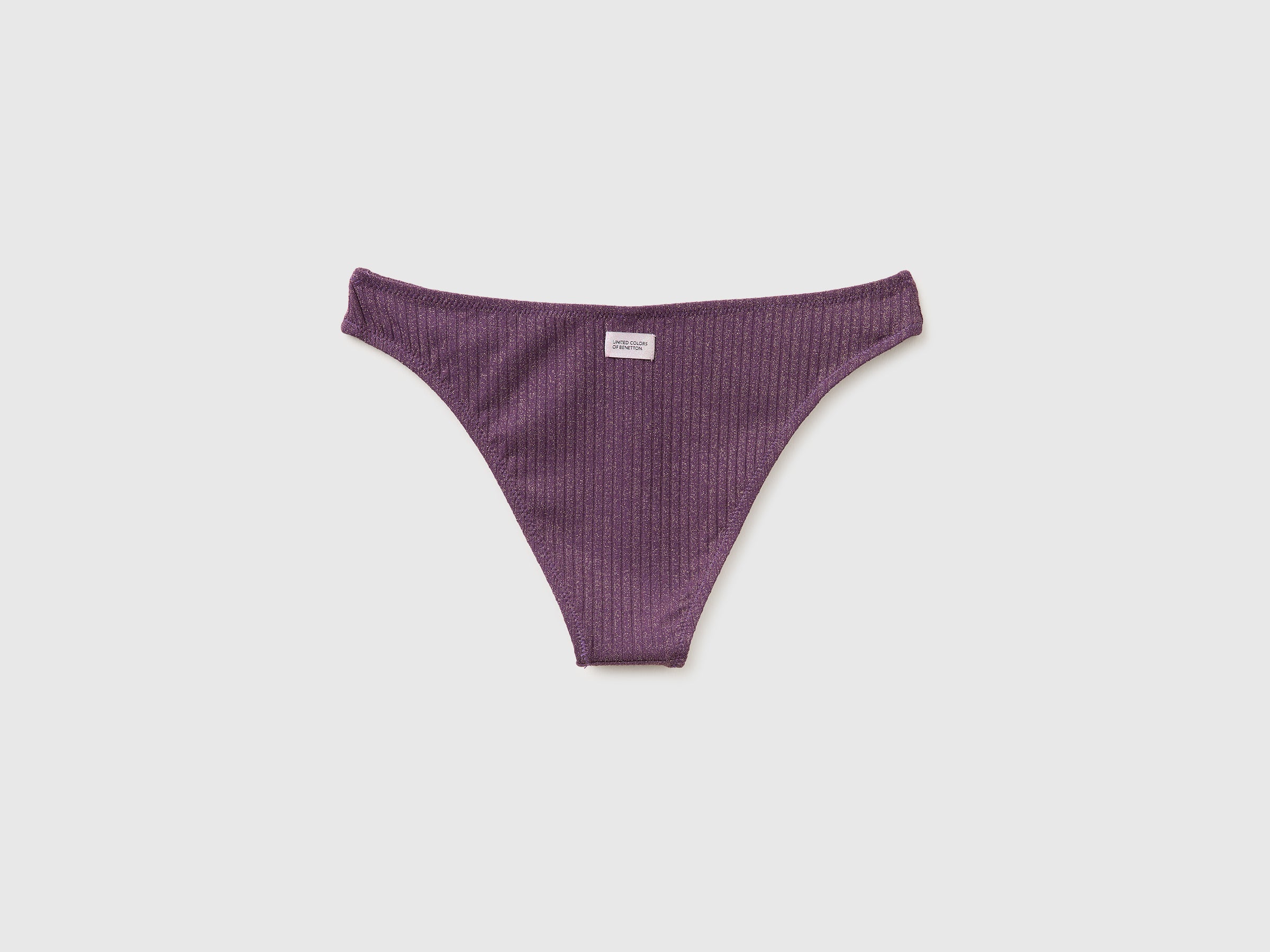 Slip de biquíni canelado com lurex - ucb_image_BS