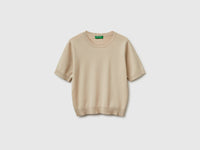 Camisola bege com manga curta - ucb_image_FS
