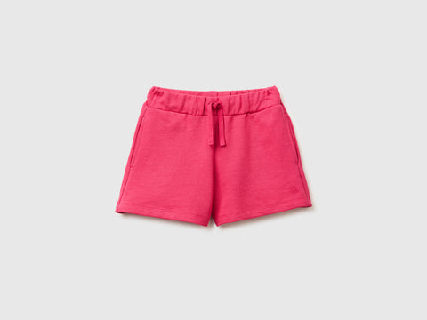 Shorts in sweat fabric with drawstring - ucb_image_FS